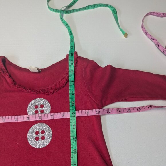 Kavio! Girl Christmas Dress Size 5/6 Red - Picture 11 of 11